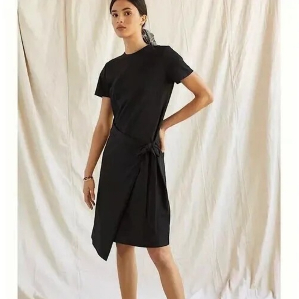 Anthropologie Dolan Black Midi Dress